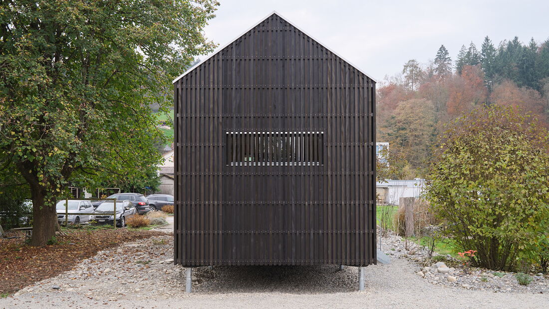 Das Tiny House der Brunner Zimmerei Holzbau GmbH in Schöftland