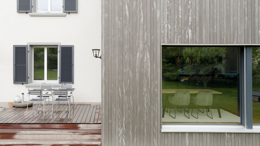 Zweigeschossiger Anbau mit Terrasse zur Wohnraumerweiterung