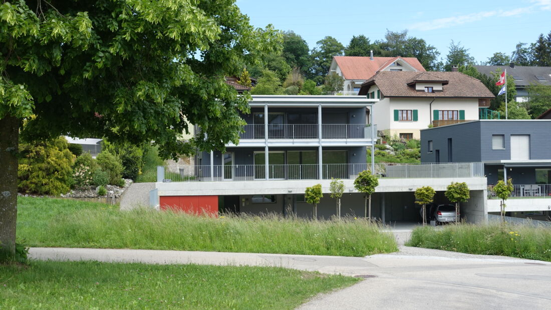 Brunner Planungen GmbH Projekt Zweifamilienhaus "Kehracker" in Schmiedrued, Aussenaufnahme Umgebung